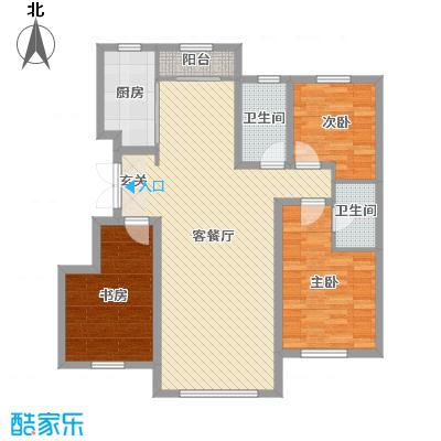 内蒙古 通辽 泽信旭园 3室2厅2卫1厨 124㎡