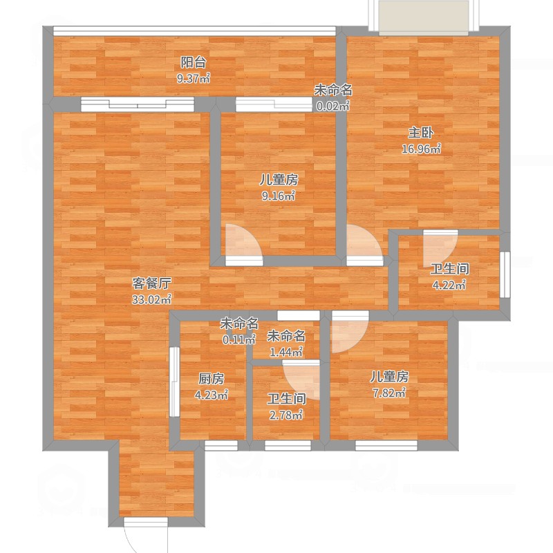 南通包头吾悦华府户型图