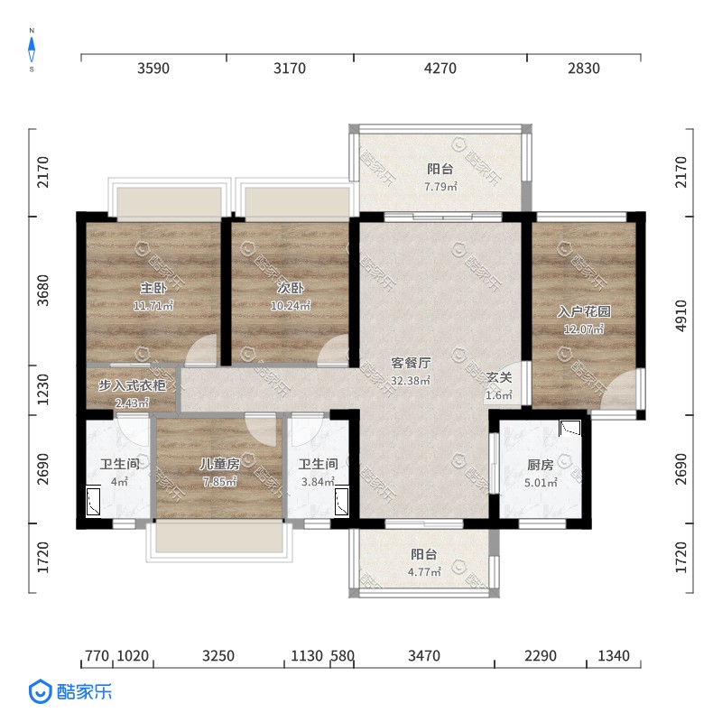 户型库 户型对比 广东 江门 碧桂园 越秀西江悦府 125m 102.