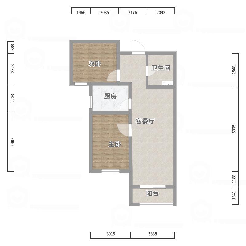 北京 国瑞瑞福园 户型图