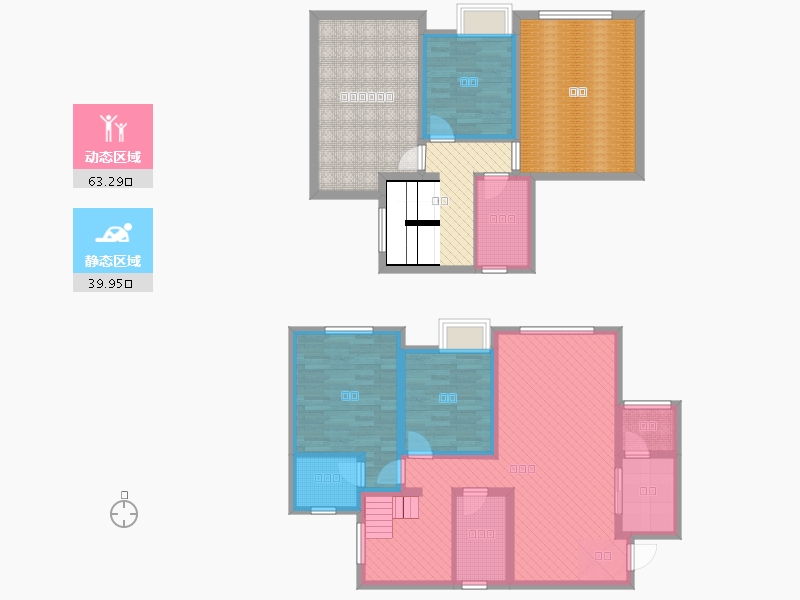 四川省-自贡市-远达盛景-135.97-户型库-动静分区