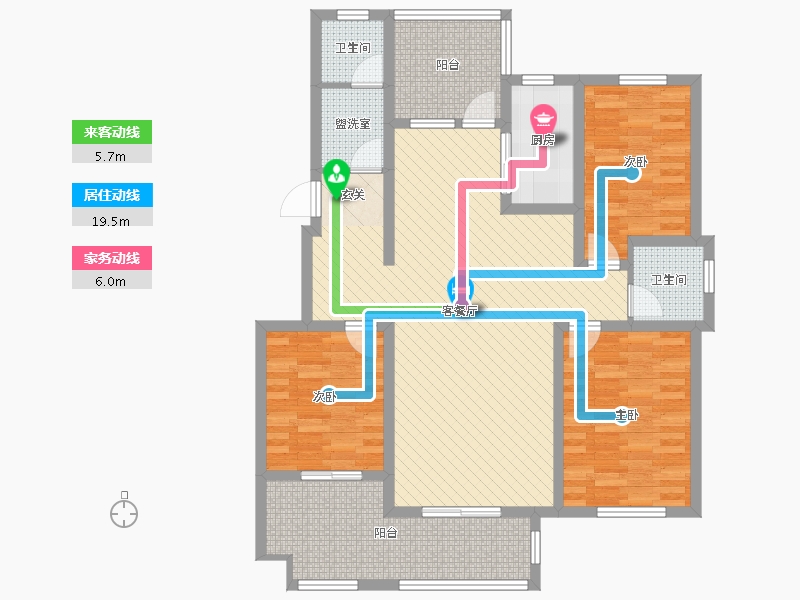 山东省-临沂市-和园首府-110.92-户型库-动静线