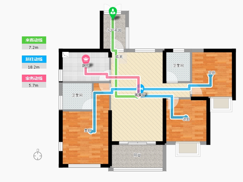 福建省-福州市-罗源湾滨海新城-81.79-户型库-动静线