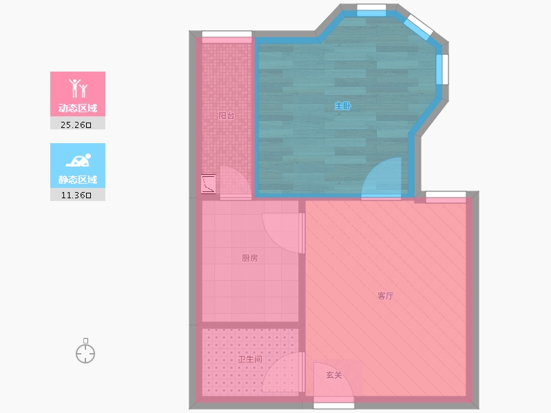 陕西省-西安市-魏玛公馆-32.04-户型库-动静分区