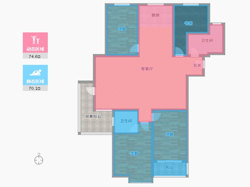 山东省-青岛市-香槟海岸-138.00-户型库-动静分区