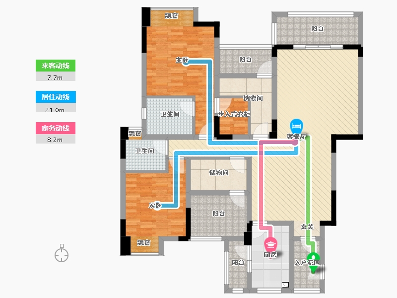 重庆-重庆市-万州鸿欧未来城小区-121.39-户型库-动静线