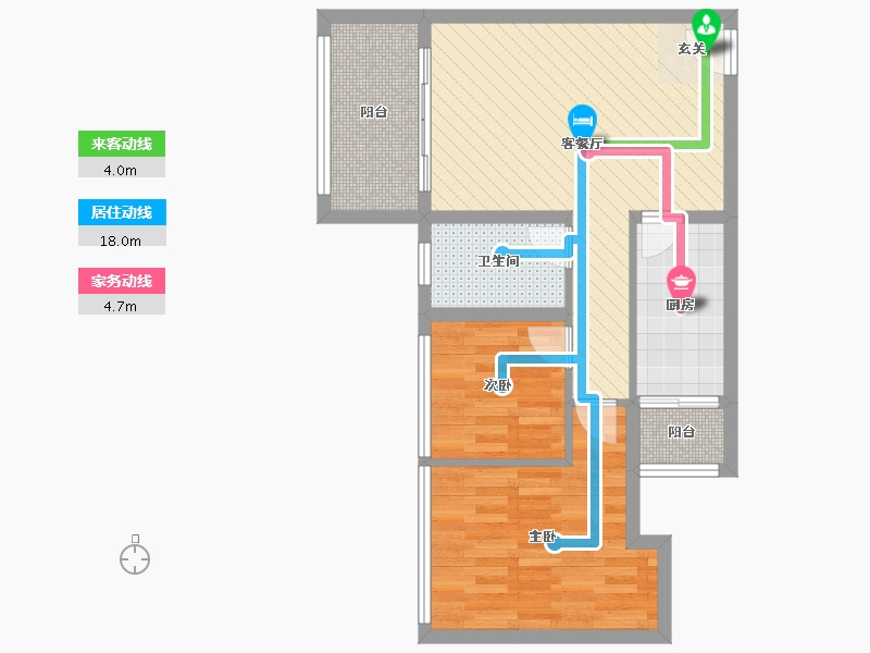 四川省-成都市-信和御龙山-61.27-户型库-动静线