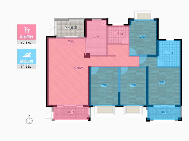 福建省-福州市-罗源湾滨海新城-119.35-户型库-动静分区