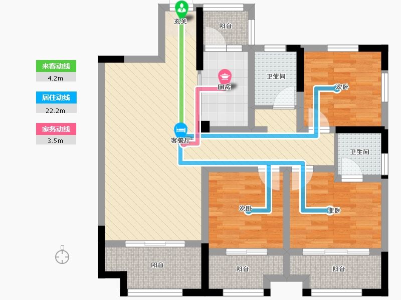 四川省-南充市-新豪天地-81.23-户型库-动静线