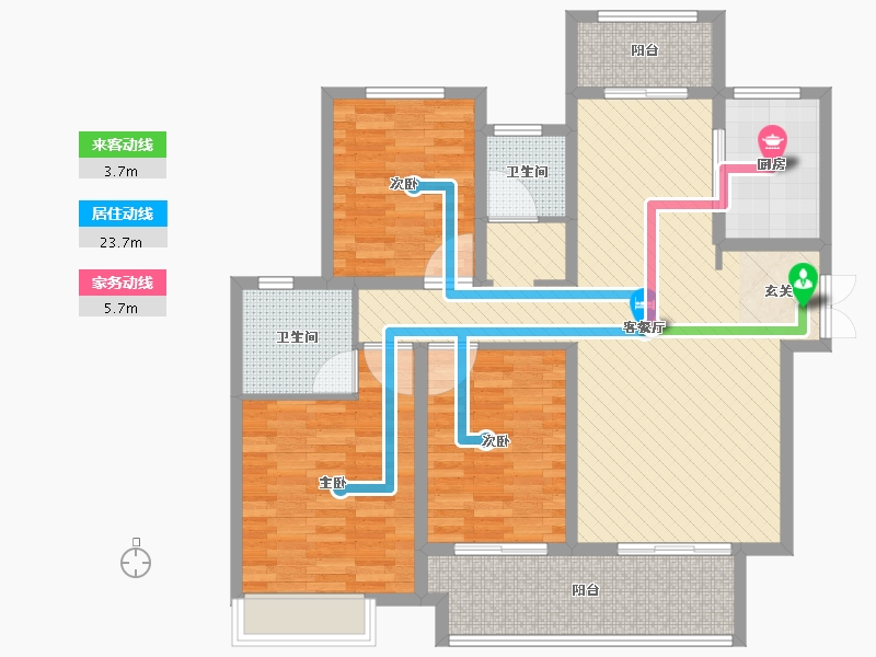 河南省-许昌市-建业桂圆-108.00-户型库-动静线