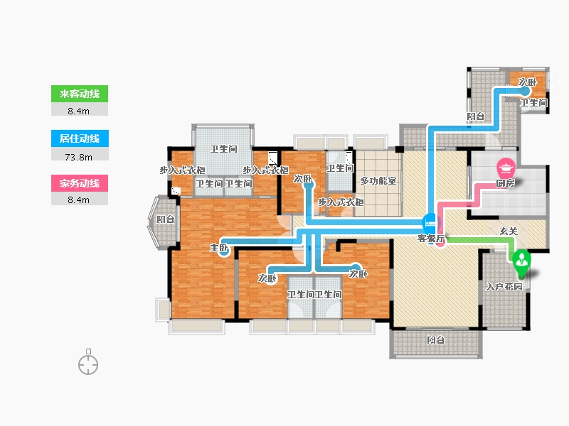 广东省-广州市-汇景新城龙熹山-324.00-户型库-动静线