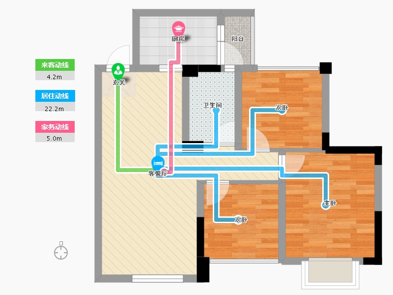 四川省-成都市-汀兰湾-59.09-户型库-动静线