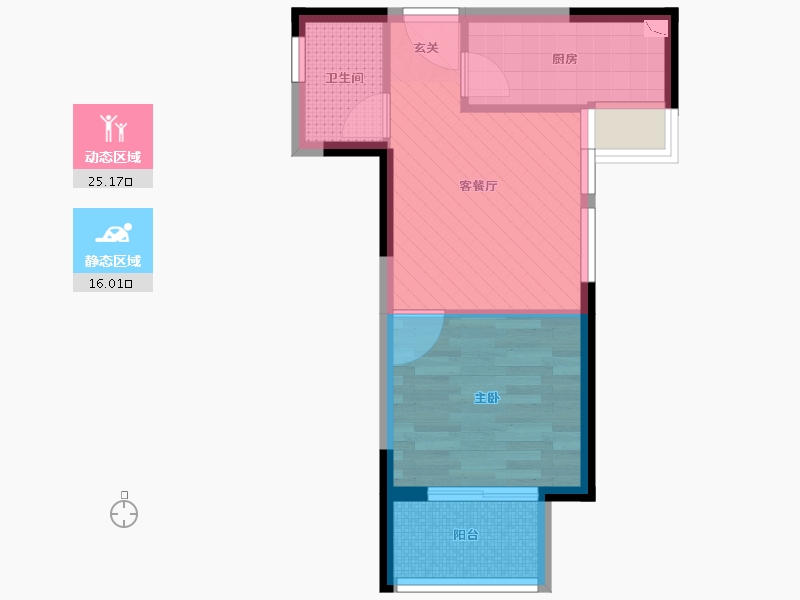 江苏省-徐州市-鱼先生社区-35.54-户型库-动静分区