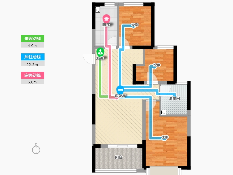 河南省-开封市-恒大未来城-64.04-户型库-动静线