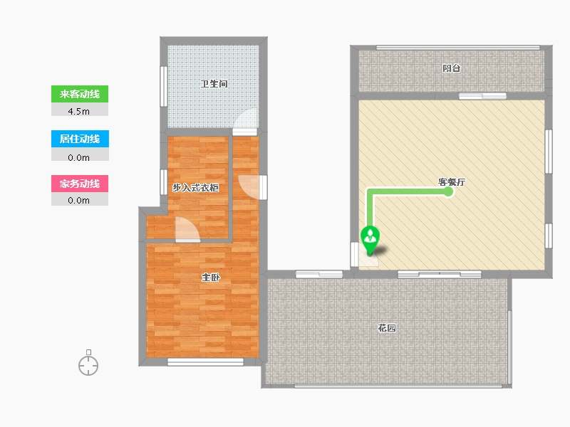 江苏省-无锡市-三房巷三楼-96.82-户型库-动静线