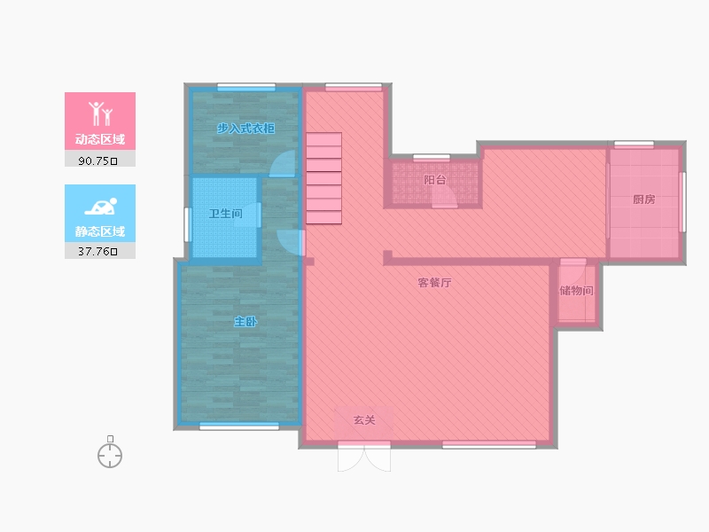 江苏省-无锡市-三房巷-115.24-户型库-动静分区