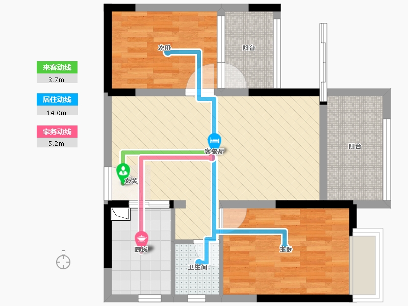 广西壮族自治区-柳州市-柳铁新城-61.02-户型库-动静线