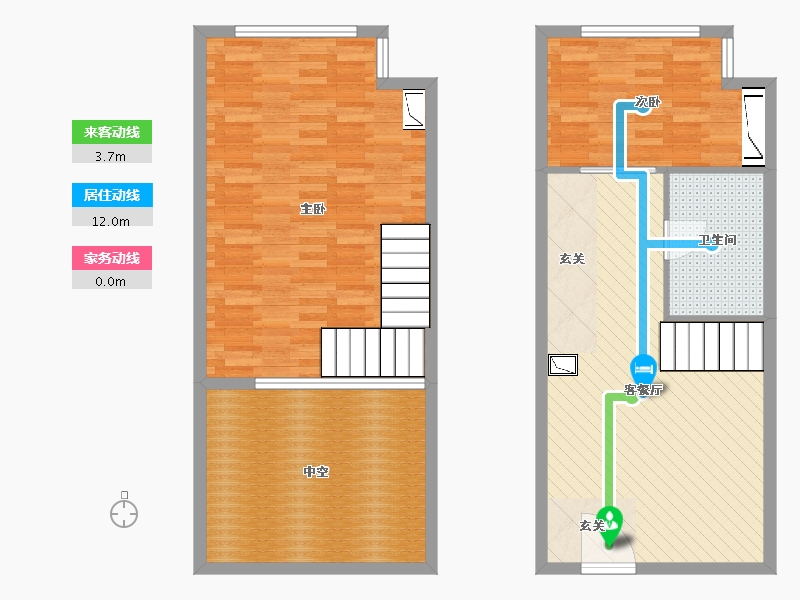 浙江省-杭州市-东亚新干线-104.09-户型库-动静线