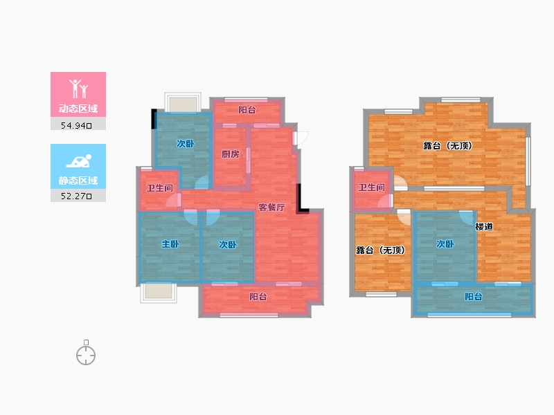 安徽省-池州市-天逸华府-149.99-户型库-动静分区