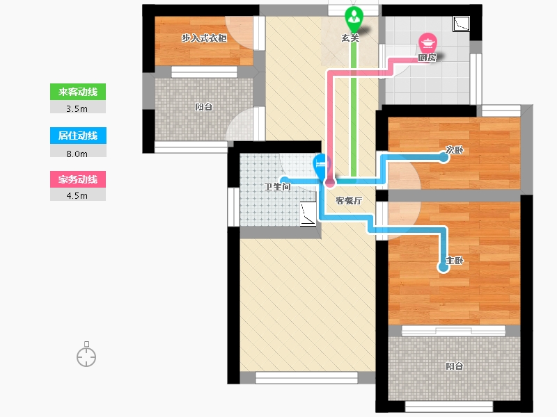 江苏省-苏州市-中南世纪城-40.47-户型库-动静线