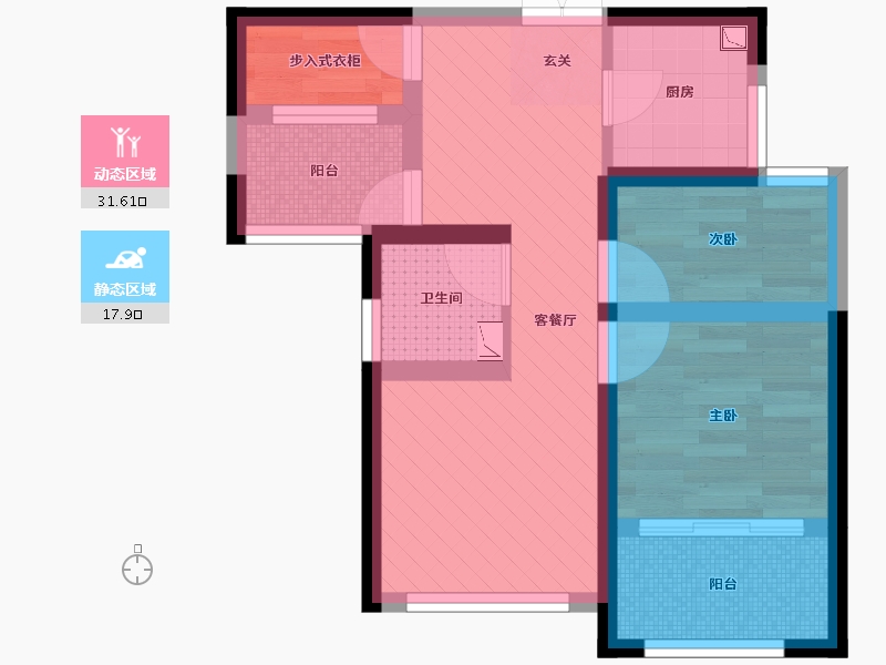 江苏省-苏州市-中南世纪城-40.47-户型库-动静分区