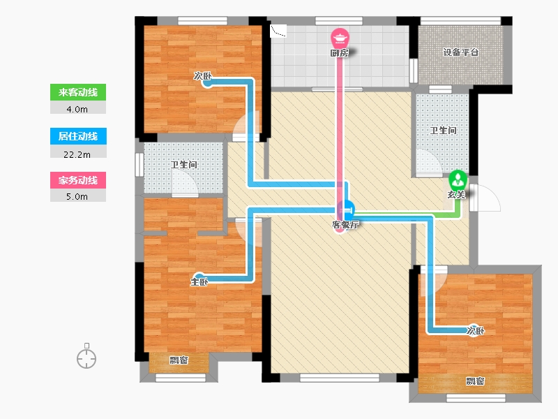 吉林省-吉林市-中海国际社区-97.92-户型库-动静线