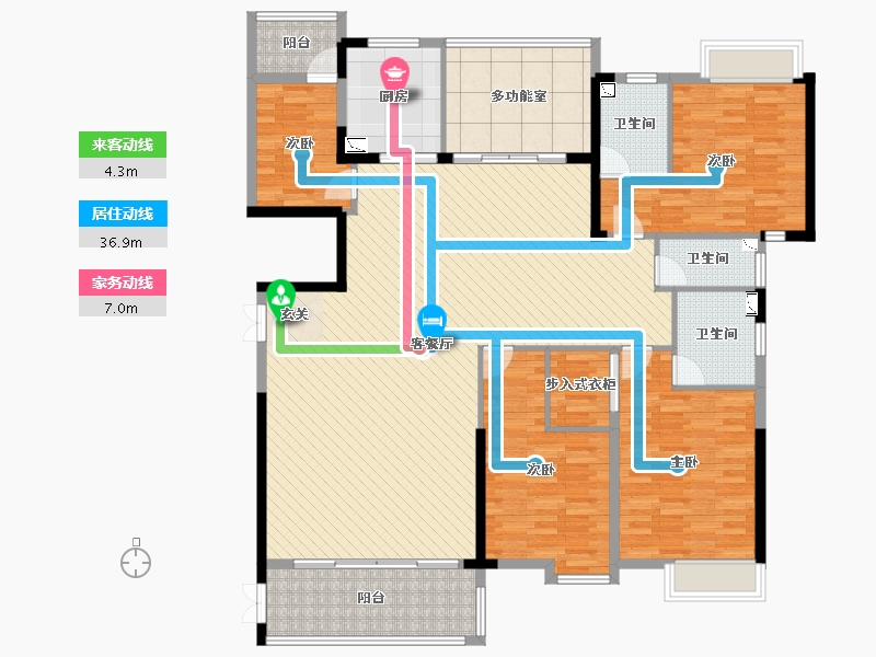 广东省-珠海市-华融琴海湾-167.99-户型库-动静线