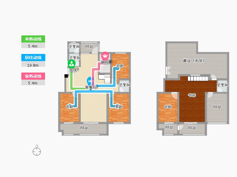 山东省-临沂市-和园首府-225.21-户型库-动静线