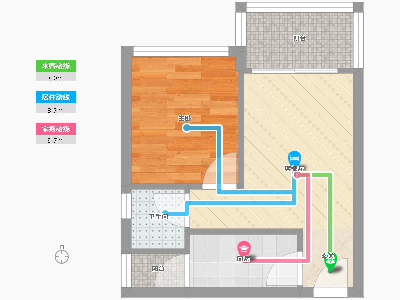 广东省-深圳市-万科红-一期-28.33-户型库-动静线