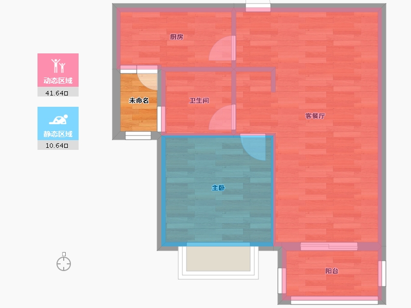 山西省-晋城市-德源绿洲-49.00-户型库-动静分区