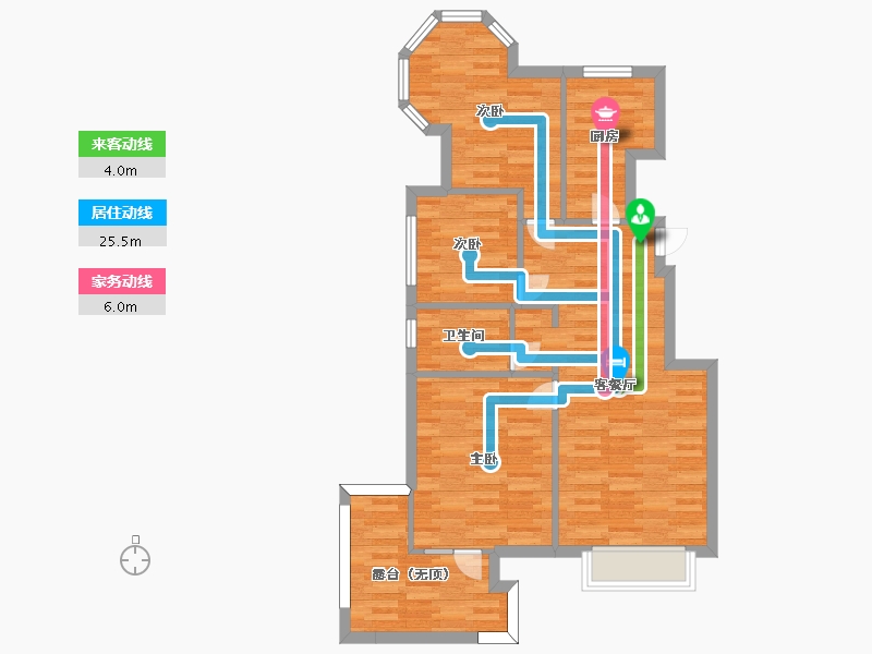 北京-北京市-北京城建琨廷1号楼,B-2号楼,3号楼,5号楼,8号楼,9号楼,11号楼,-78.40-户型库-动静线