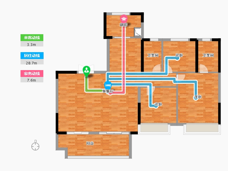 河南省-漯河市-建业丹江府-129.00-户型库-动静线