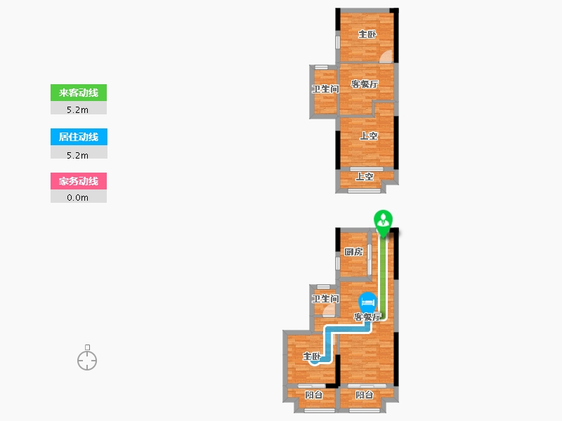 福建省-三明市-永嘉天地-78.00-户型库-动静线