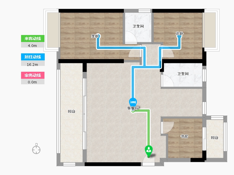 福建省-三明市-建发-87.82-户型库-动静线