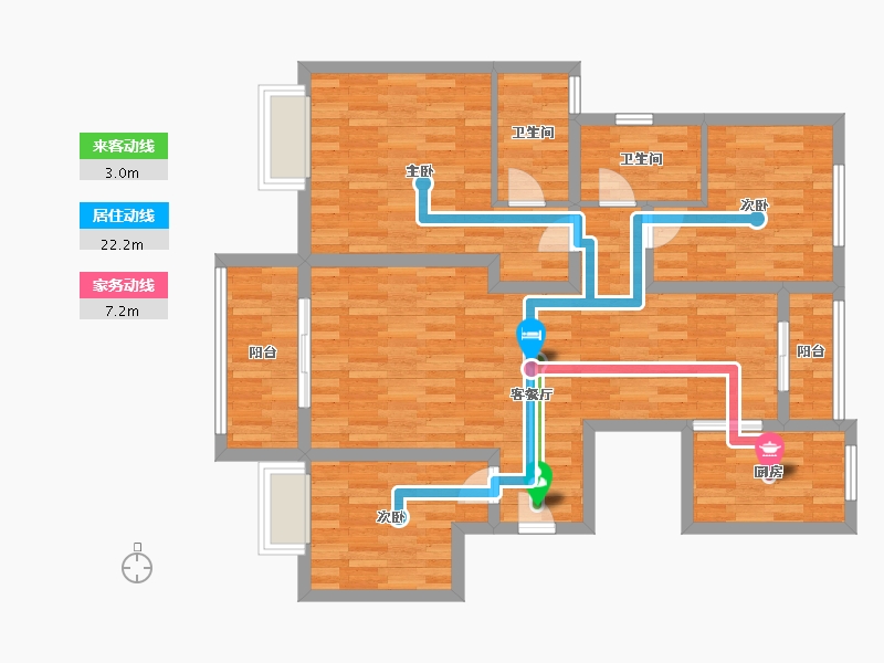 河南省-濮阳市-建业新城-98.00-户型库-动静线