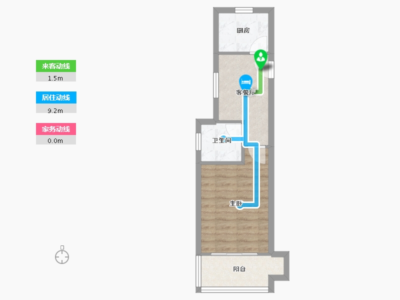 江苏省-南京市-花港幸福城-33.83-户型库-动静线