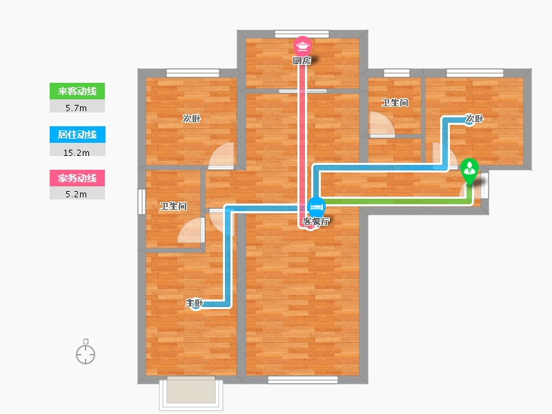 河北省-承德市-滦阳府-81.22-户型库-动静线