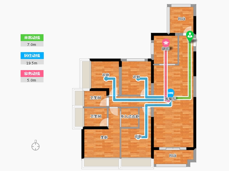 广东省-惠州市-中海阅江府-101.81-户型库-动静线