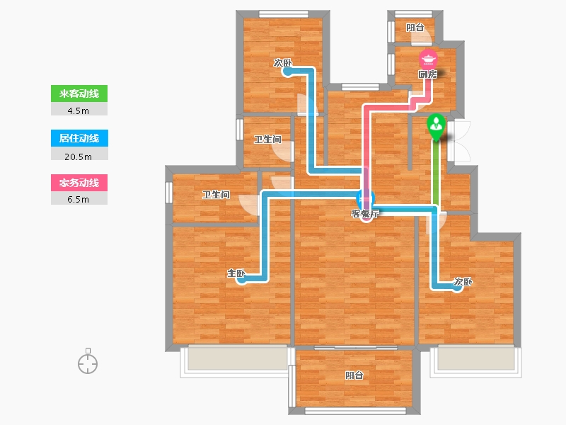 四川省-成都市-中梁壹号院1栋,3栋,2栋,5栋,4栋,6栋,7栋,9栋,8栋,-91.20-户型库-动静线