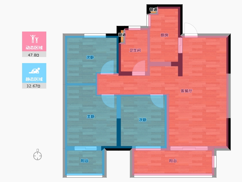 河南省-郑州市-大正水晶森林5号楼,6号楼,8号楼,9号楼,10A号楼,10B号楼,19-71.20-户型库-动静分区