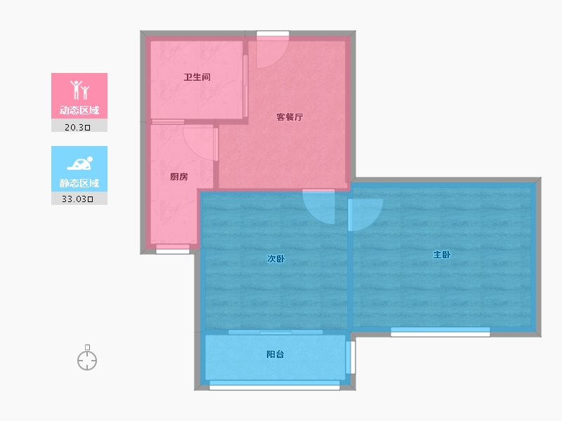 上海-上海市-邮政曲阳路大楼-47.99-户型库-动静分区