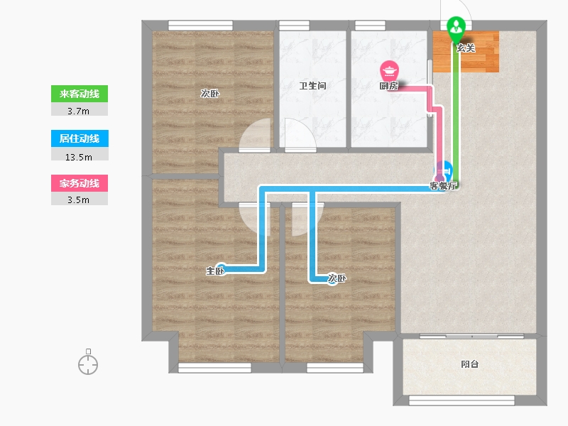 河南省-郑州市-碧桂园龙城天悦3号楼,5号楼,10号楼,11号楼,17号楼,18号楼,21-77.60-户型库-动静线