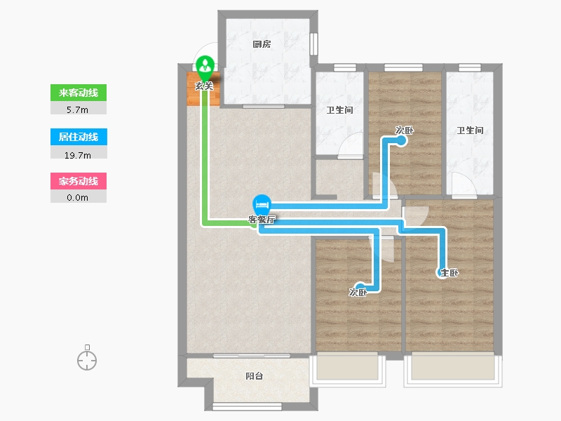 河南省-郑州市-郑西鑫苑名家五期49,51,50107m²-85.61-户型库-动静线