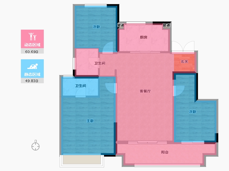 河南省-郑州市-新城郡望府1号楼,2号楼,3号楼,4号楼,5号楼,6号楼,7号楼,8号楼-99.99-户型库-动静分区