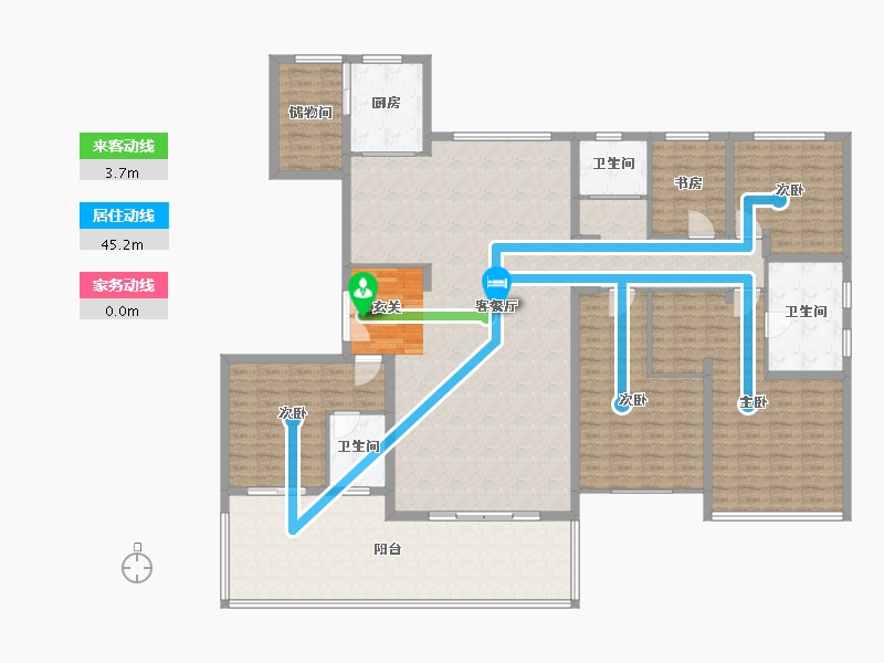 河南省-郑州市-碧桂园思念翡翠城二期33260m²-207.99-户型库-动静线