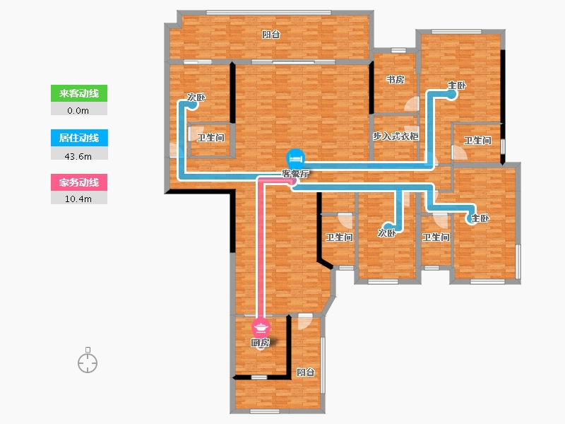 广西壮族自治区-南宁市-嘉和城-243.32-户型库-动静线