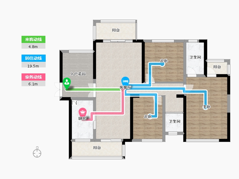 湖南省-永州市-宁远潇湘.山水城-113.50-户型库-动静线