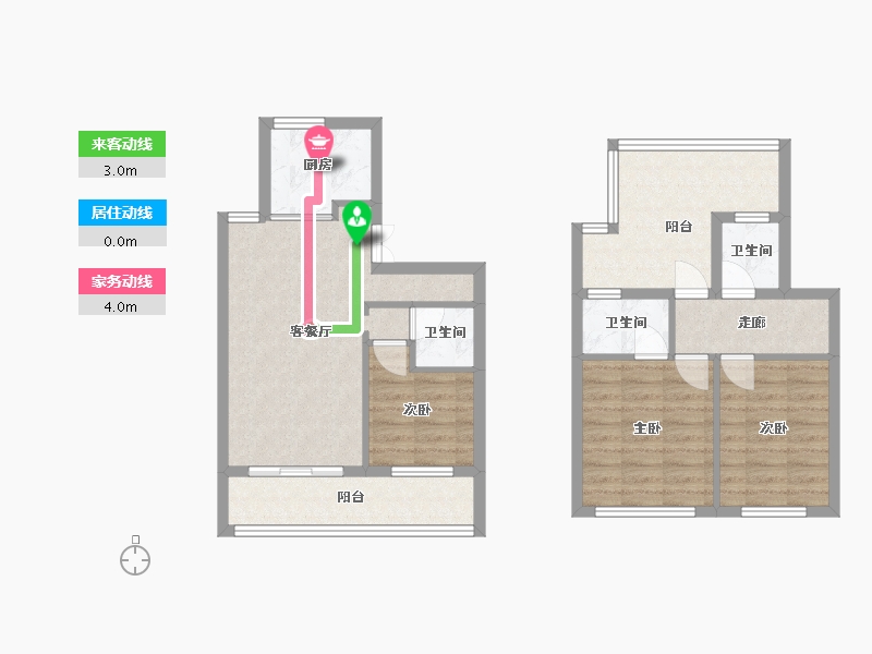 福建省-厦门市-融侨铂樾府102m²-81.60-户型库-动静线