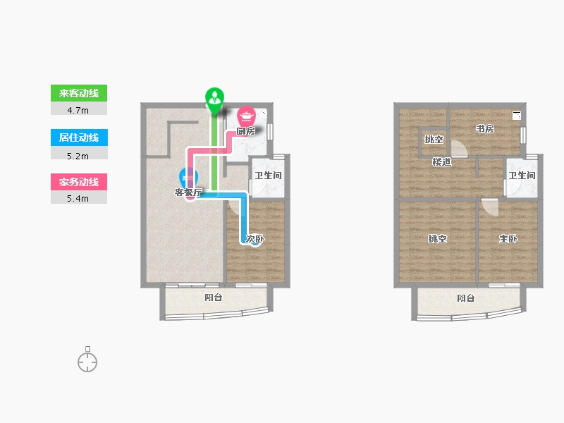 福建省-厦门市-保利壹海里4号楼115m²-109.85-户型库-动静线