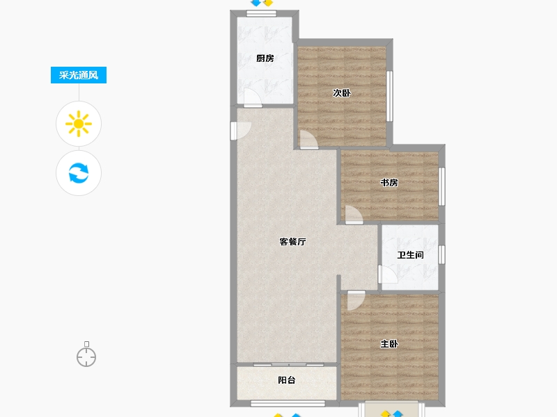 天津-天津市-香江健康小镇丹桂园（临江府）5号楼,丹桂园（临江府）10号楼,丹桂园（临江府）1号楼,丹-88.00-户型库-采光通风